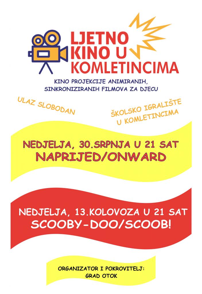 Ljetno kino u Komletincima